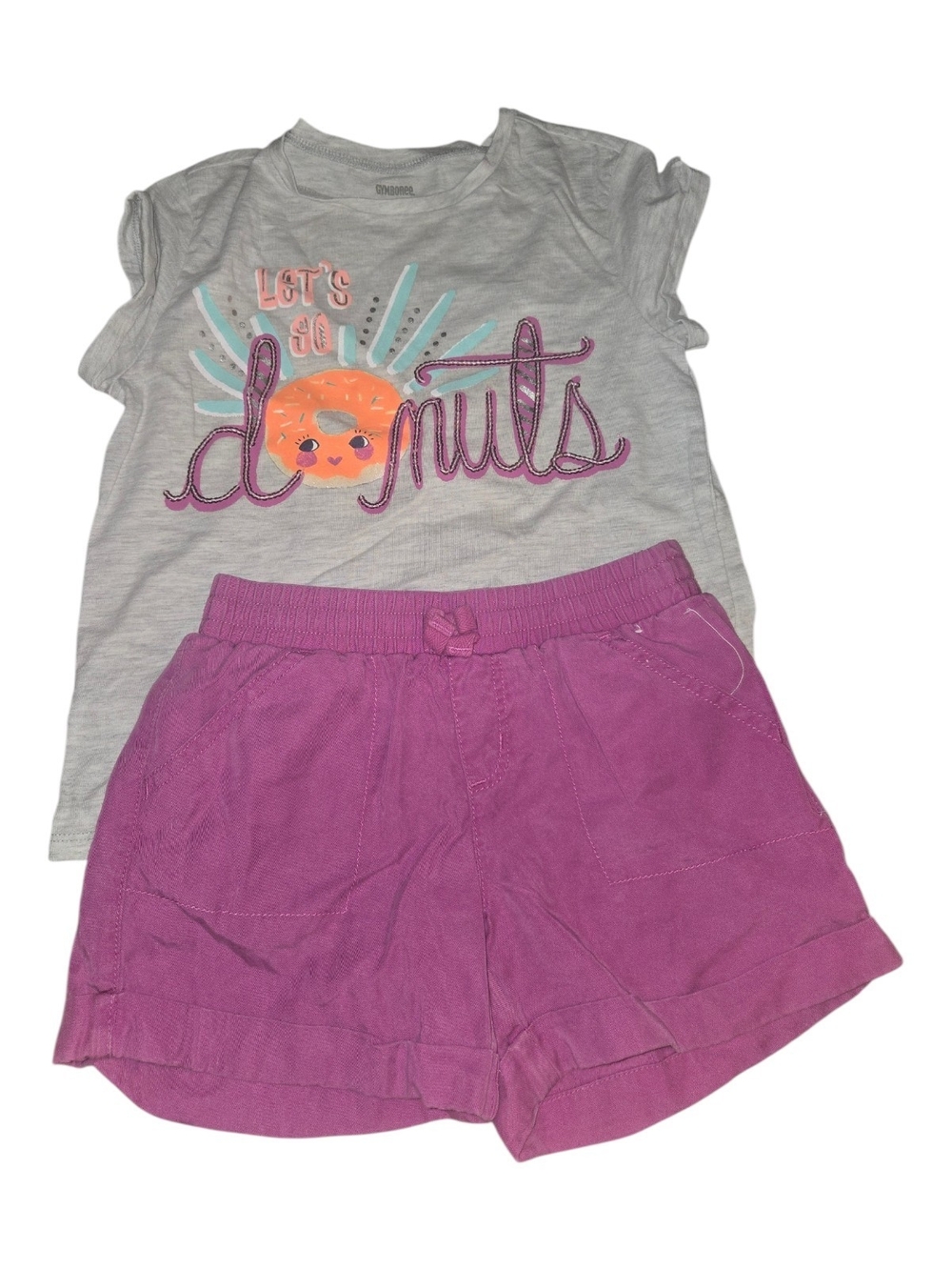 Gymboree Purple Pull-On Shorts - Girls